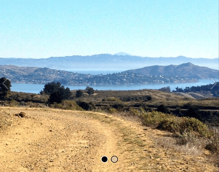 Hiking trail 3 minute walk from the front door of the house