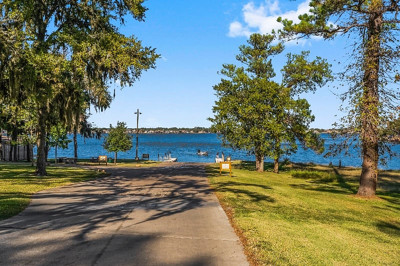 Private, gated boat launch for residents only
