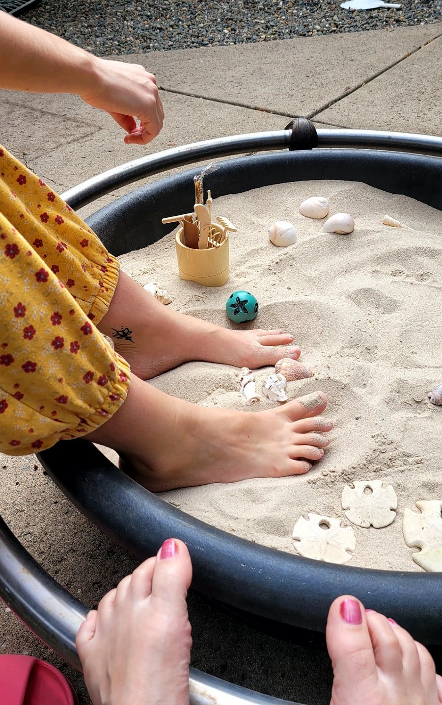 Feel the soft beach sand between your toes while you relax the sun...