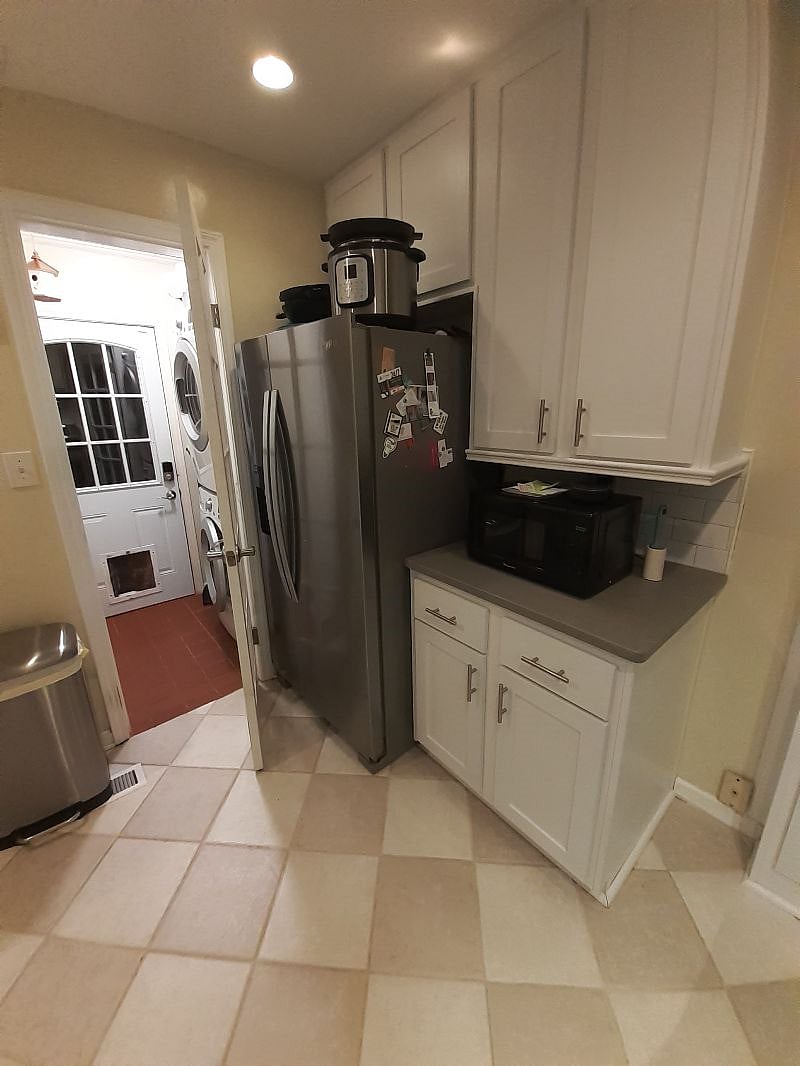 Laundry room is shared.