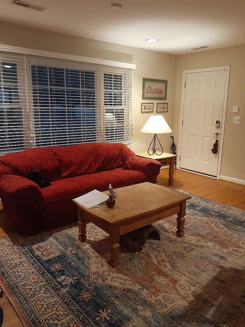 Living room 16 x 18. Shared area.
