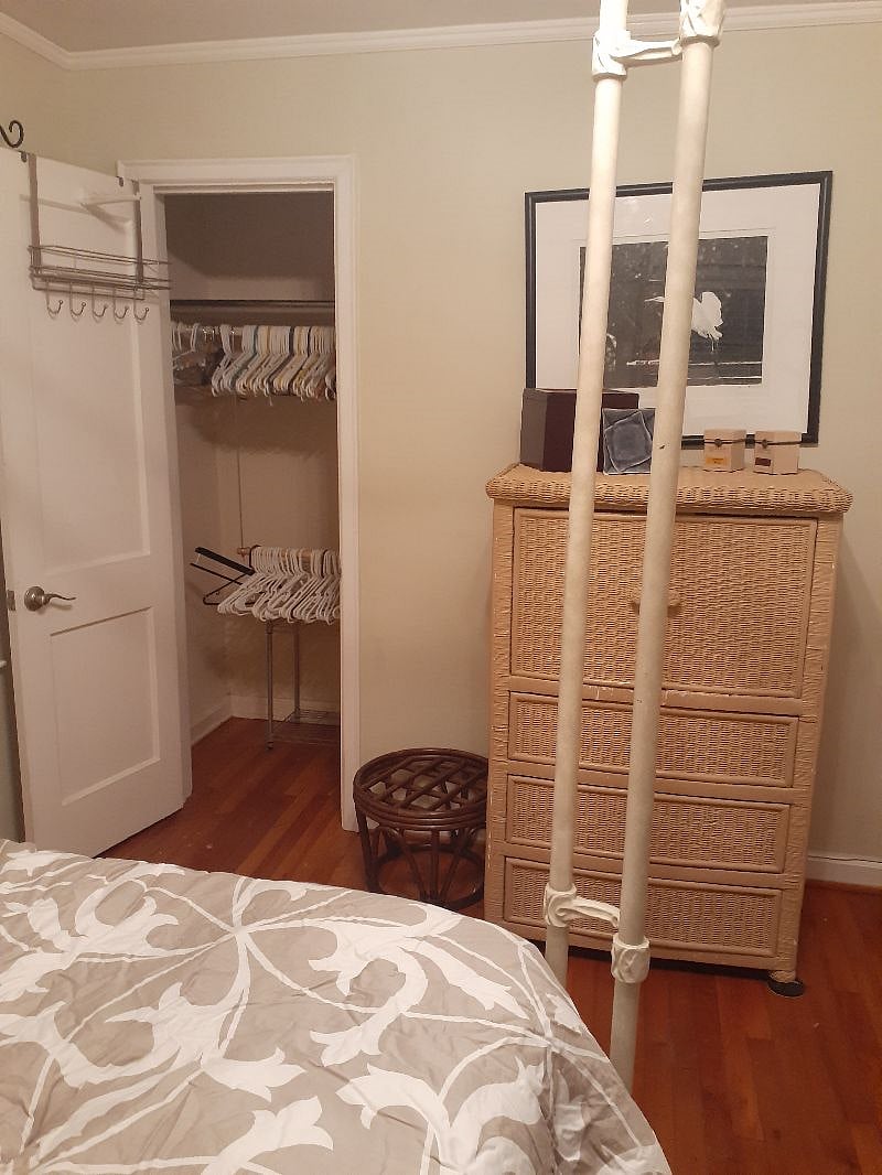 Ample closet and drawer space.