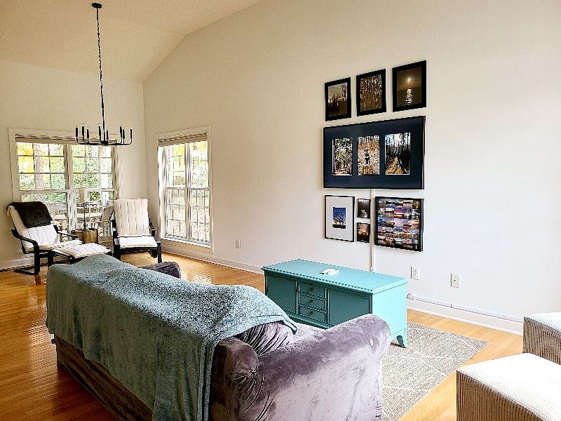 Open floor plan with ample natural light.
