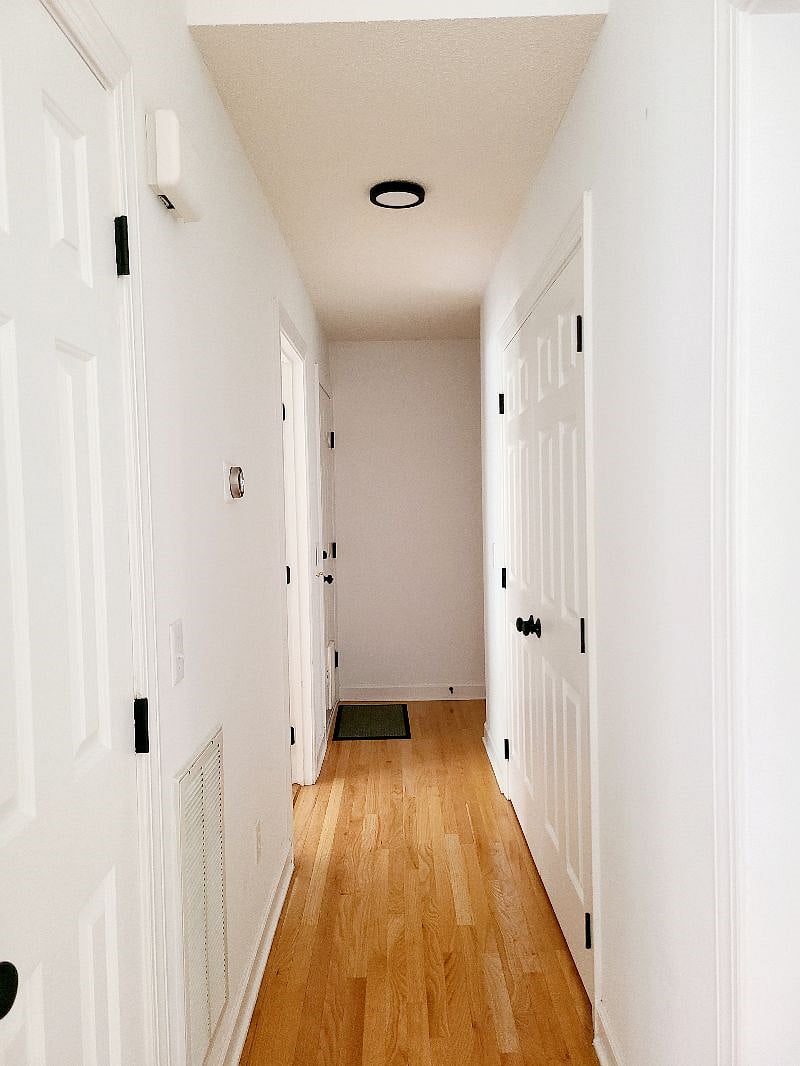 Hallway from living area