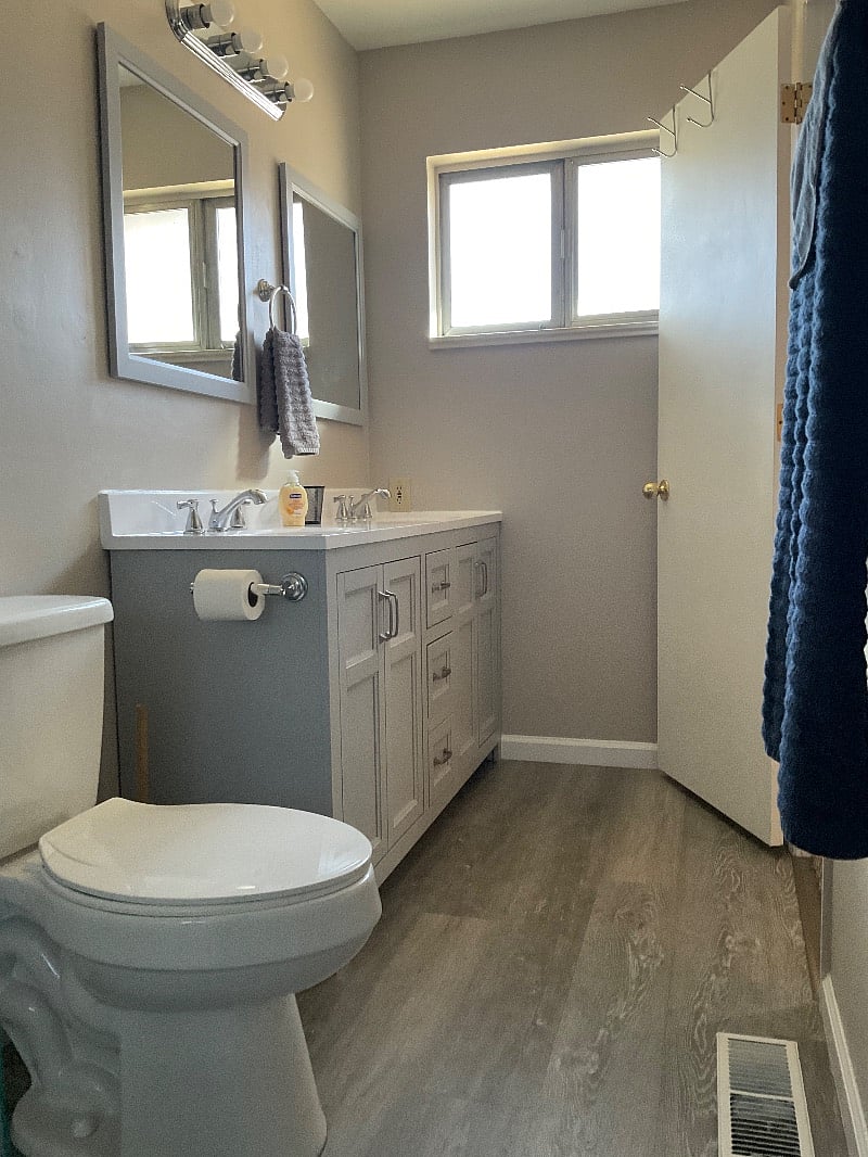Master bathroom