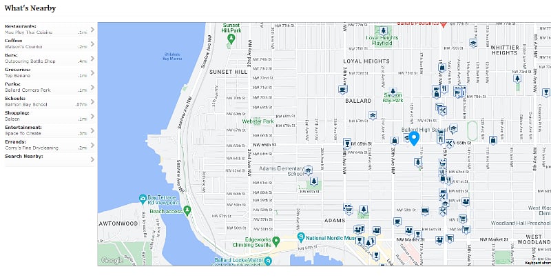 Lots of options within a mile!