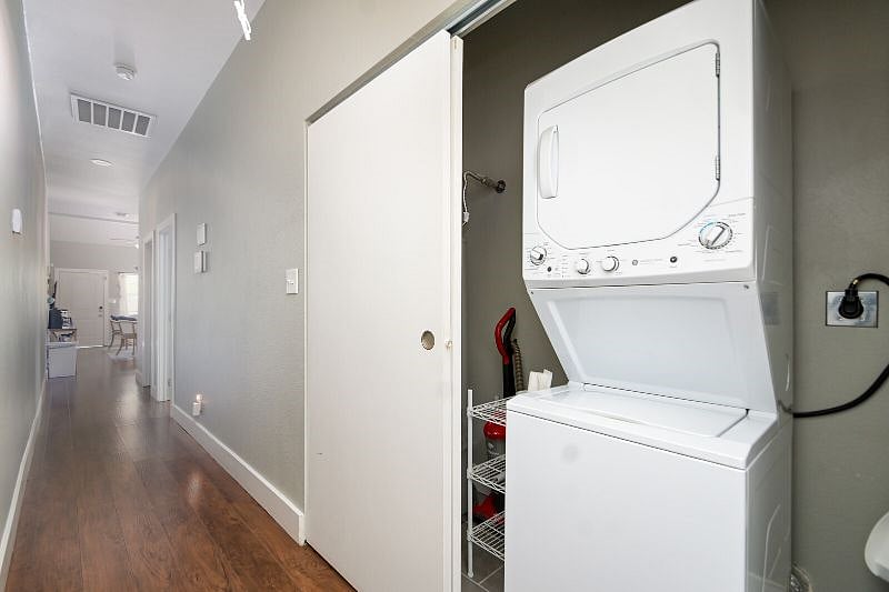 Private washer and dryer