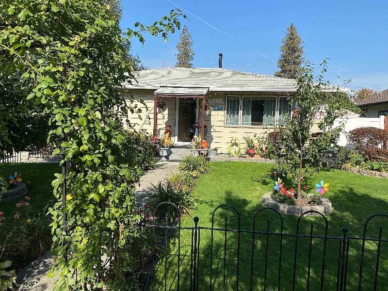 Front of the house
