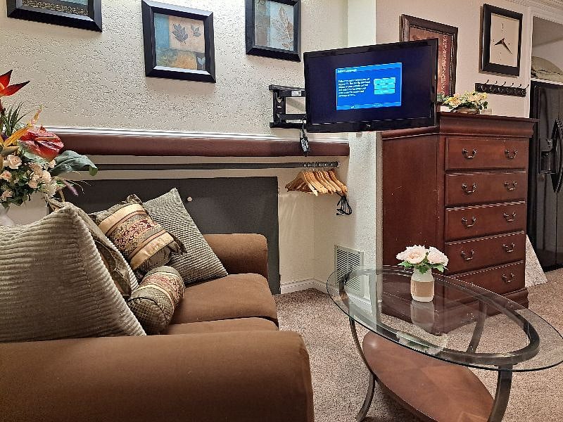 Adjustable TV for couch and bed