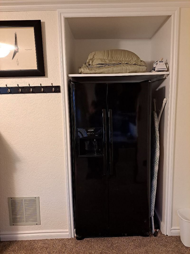 Full-size iron board and iron 