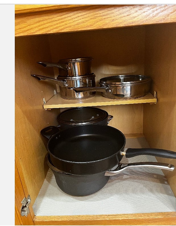 Pots and pans.