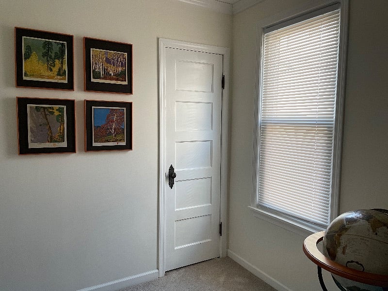 cedar closet in office