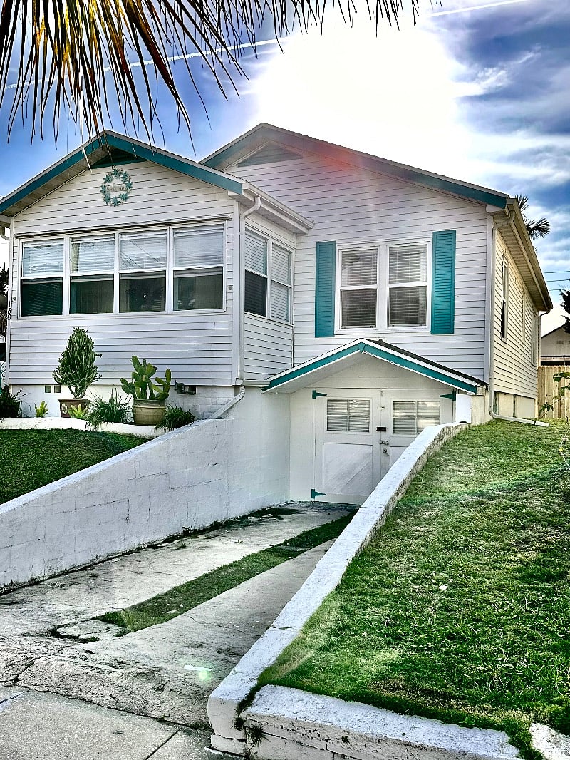 South West view of Front House 