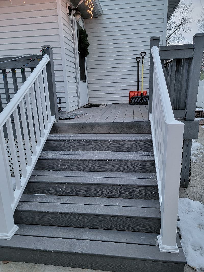 Secure Steps from the garage