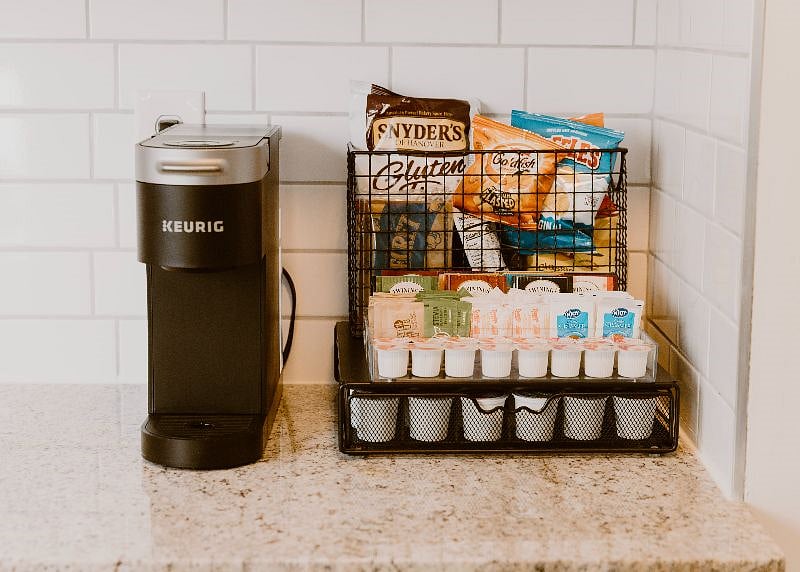 Complimentary coffee and tea 