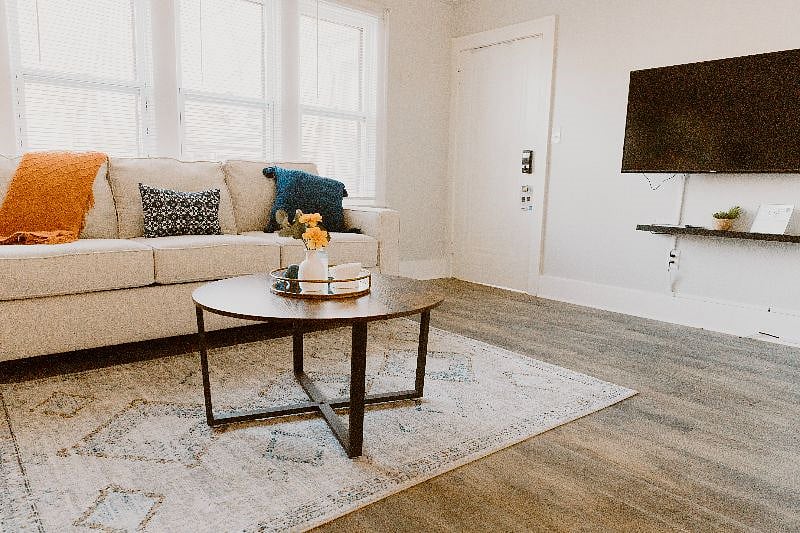 Smart TV in living room 