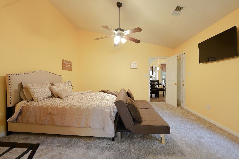 Mounted Televisions and Queen Sized Beds in Each Bedroom!