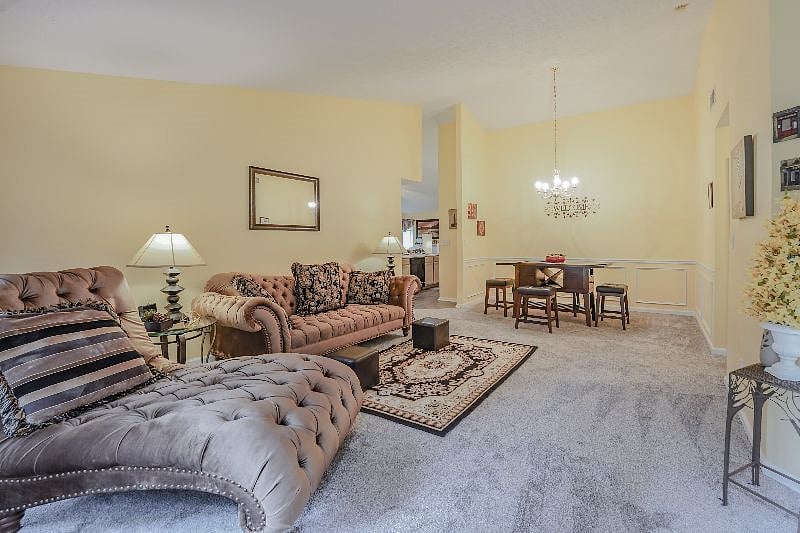 Luxury furnished living room!