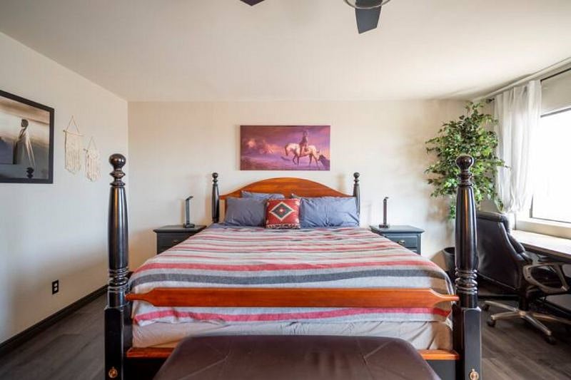Master bedroom. Cal King bed. Sleeps 2