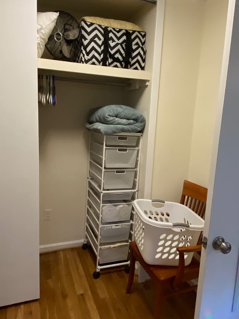 Lots of closet space