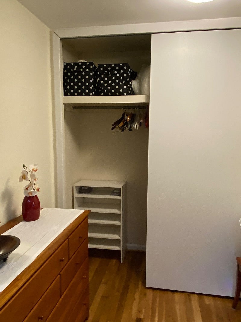 Lots of closet space