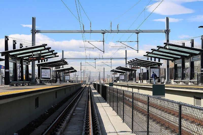 40th and Colorado Light Rail Station