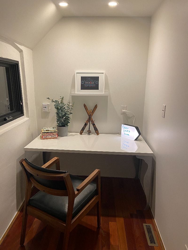office nook off main living area