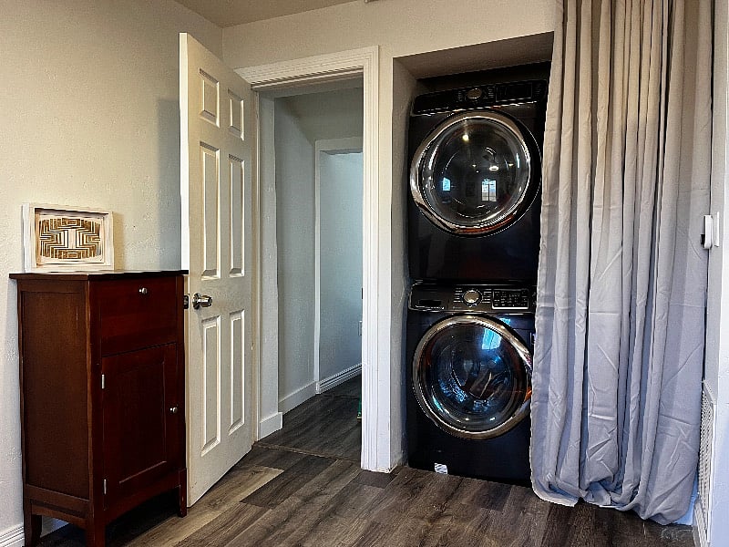 Full size washer and dryer