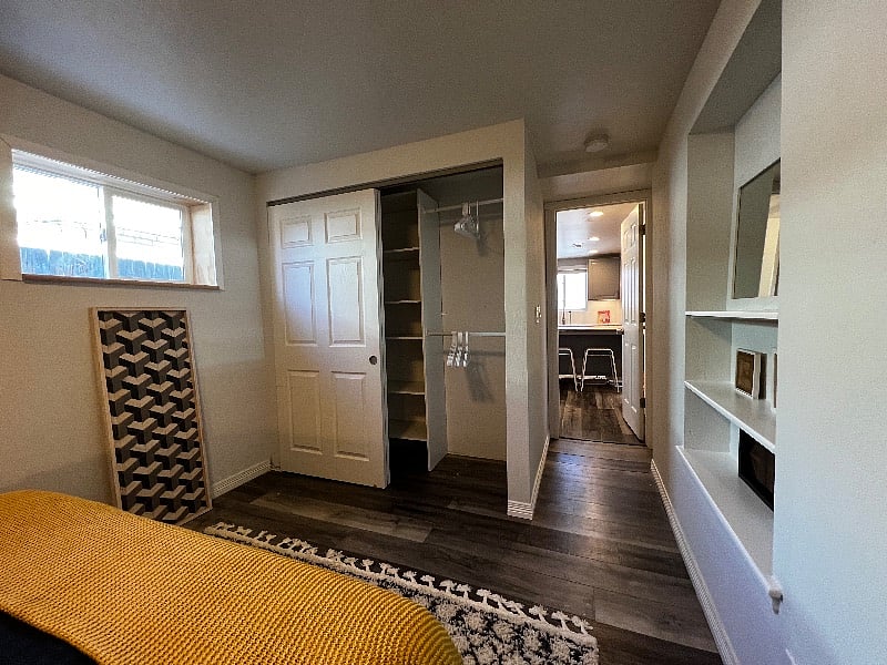 Bedroom #2 closet