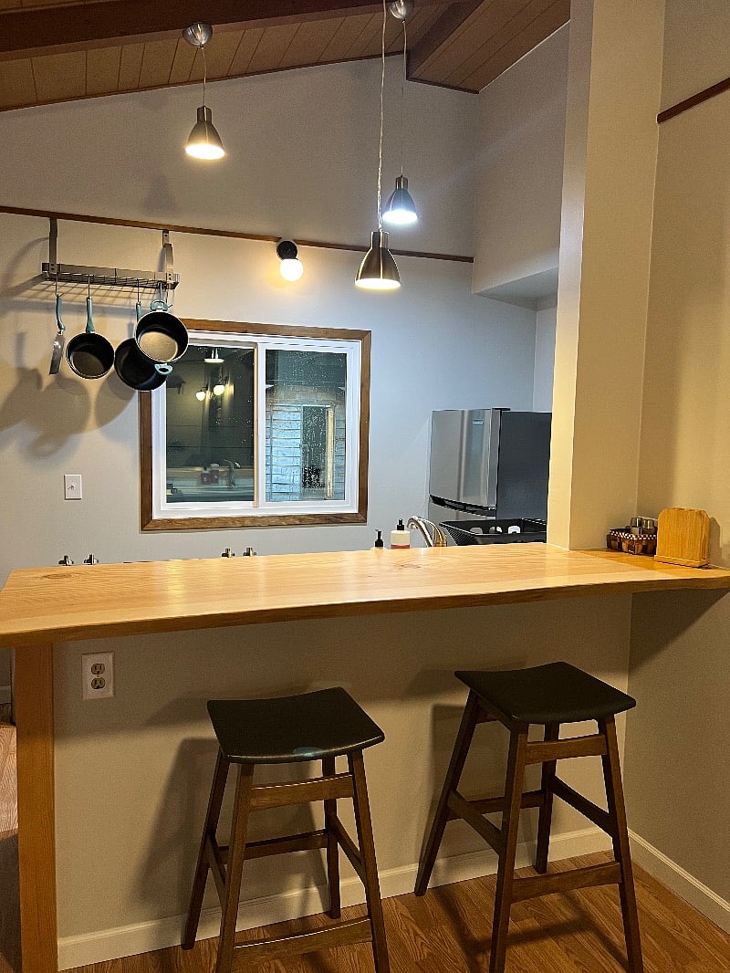 Custom bar.