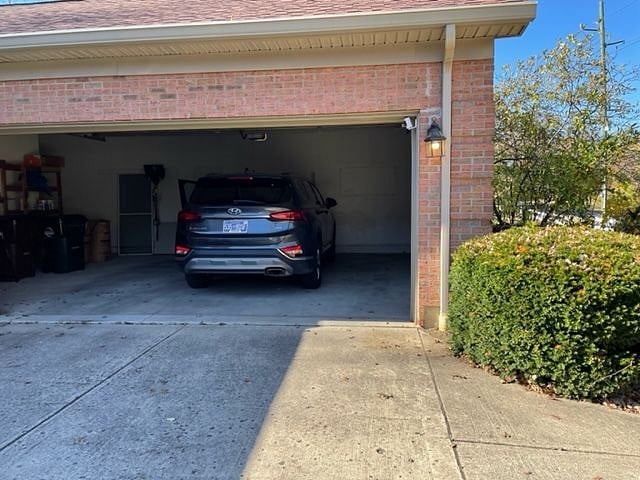 Two car garage with remote