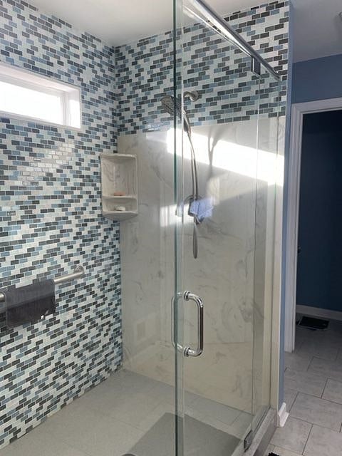 Master bath shower