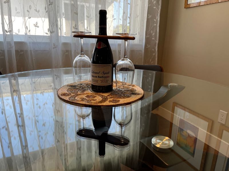 Complimentary bottle of wine