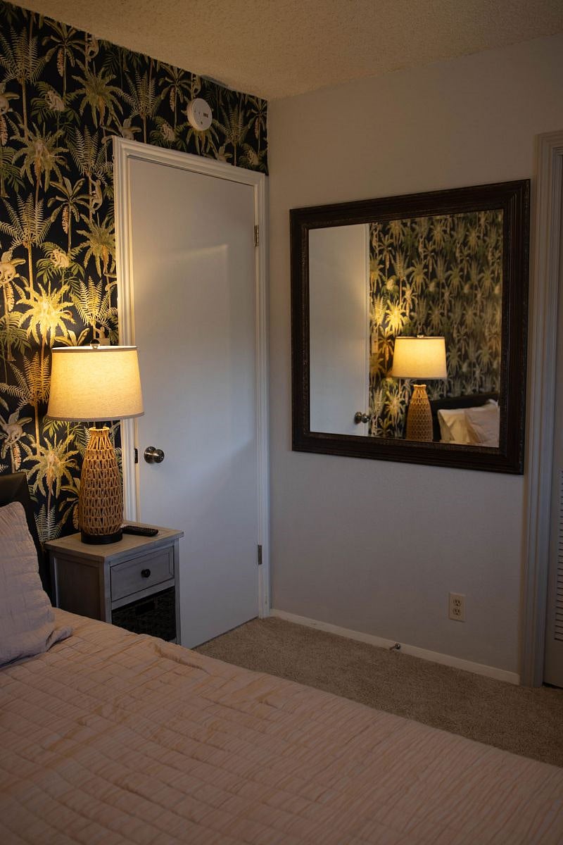 The Sacred Monkey Room - with wonderful touch on and off lights that dim. 