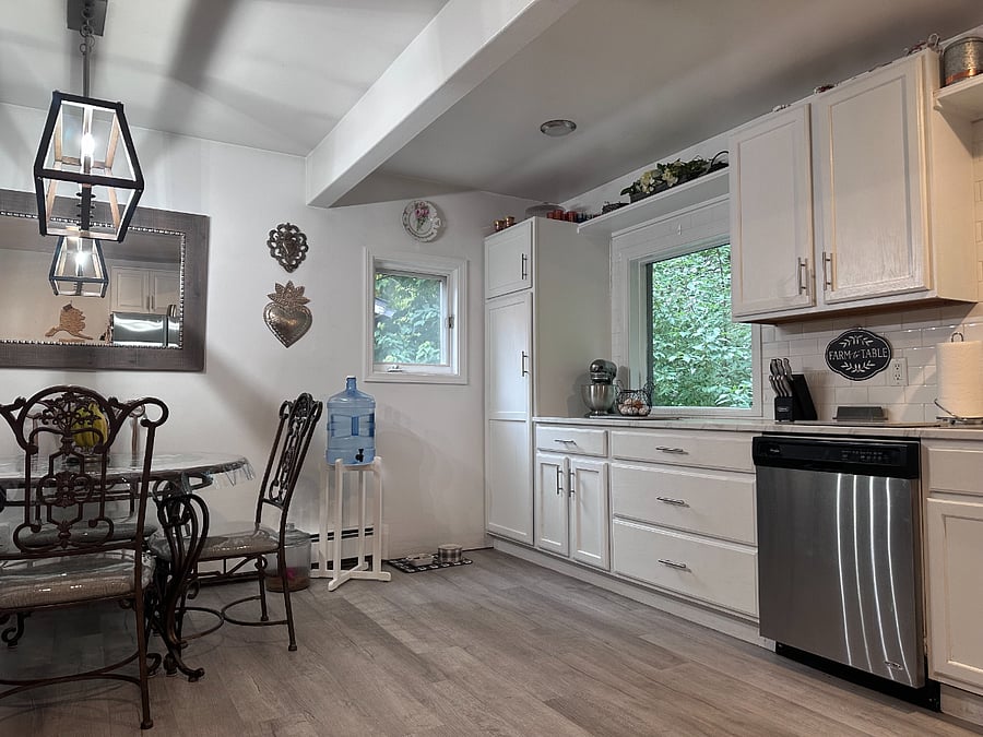 Newly remodeled kitchen
