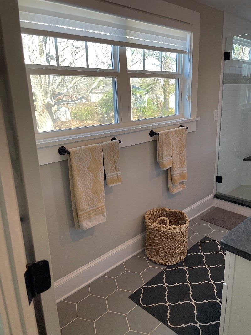 Upstairs bathroom