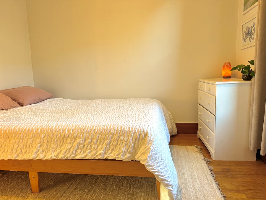 second bedroom - queen size Tempur-pedic bed