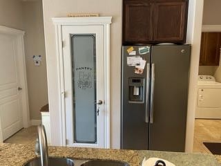 Pantry and full size refrigerator/freezer
