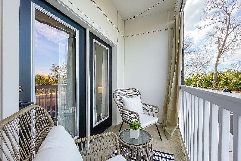 Patio off the living room