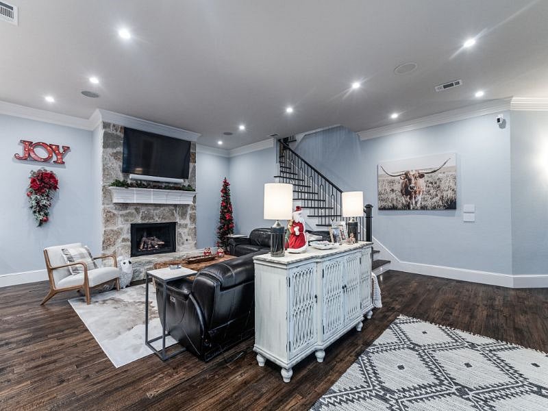 The Living Room - Adjacent to the kitchen. Open and inviting.
