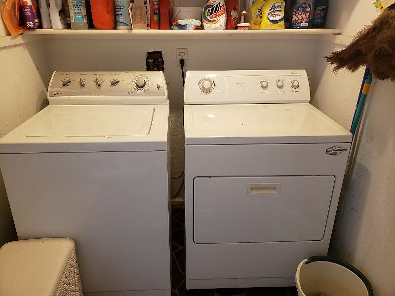 Washer and Dryer 