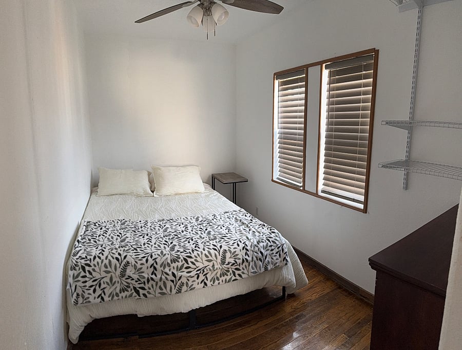 Queen bed