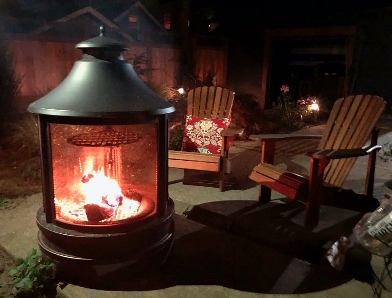 Patio is great for relaxing or entertaining.