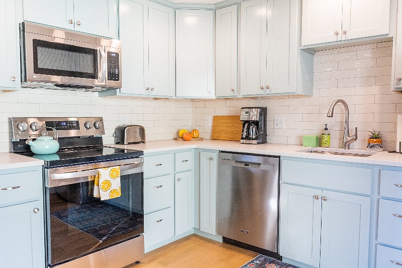 All new cabinets, appliances, tile and fixtures in September of 2022
