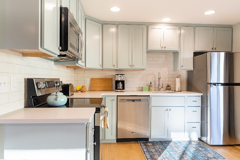 Fully stocked with everything you need to prepare any meal! Except for the food:)