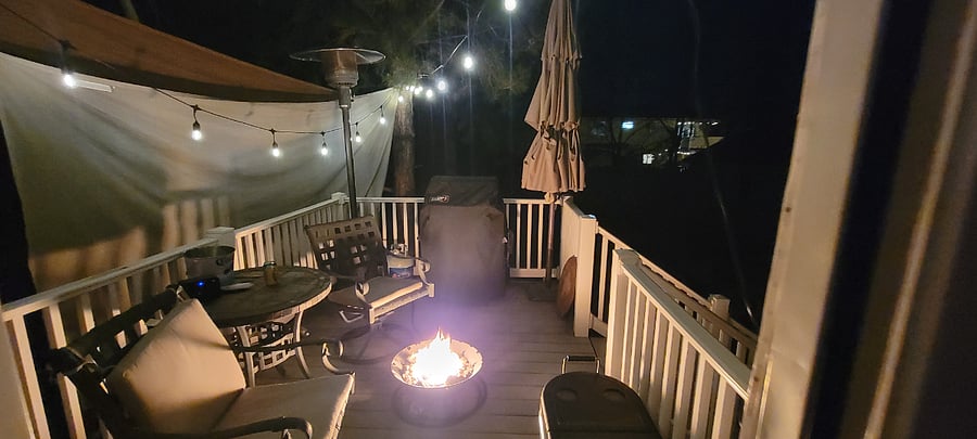 gas and wood firepits