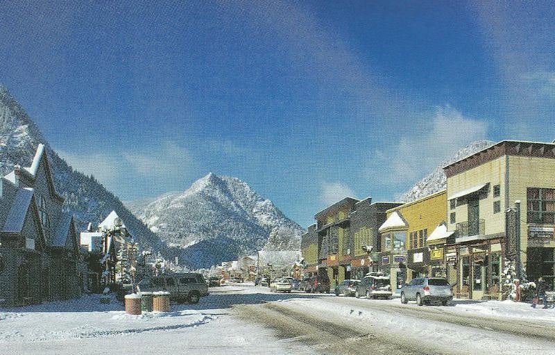 Main street of nearby Frisco, one of four 'larger' towns in Summit County (also Breckenridge, Dillon, and Silverthorne, the latter of which is this condo's location albeit several miles from the town's 'center.' )