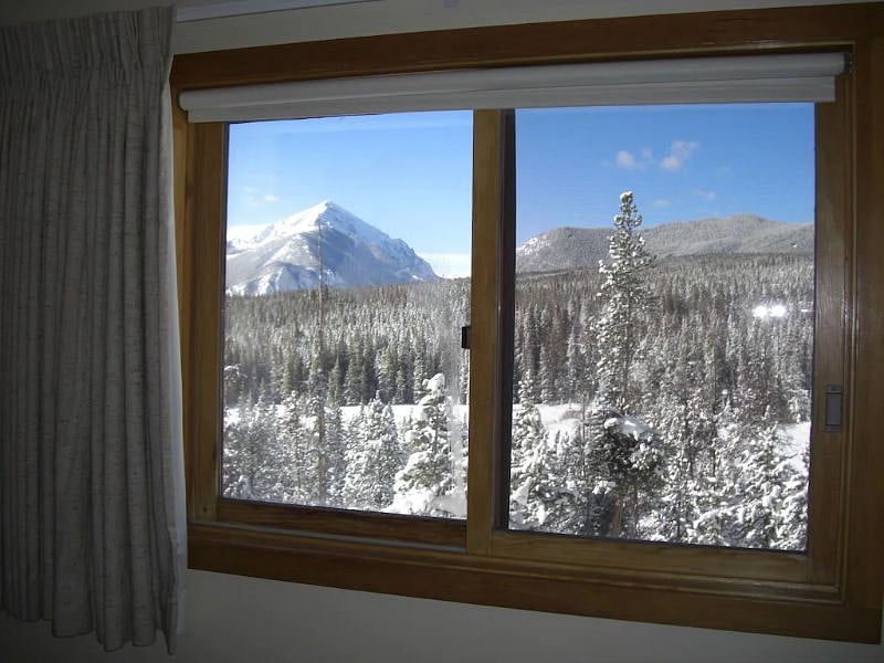 One of two great views out the two master bedroom windows.