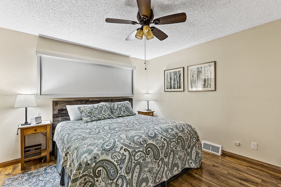 Master Bedroom with attached Bathroom