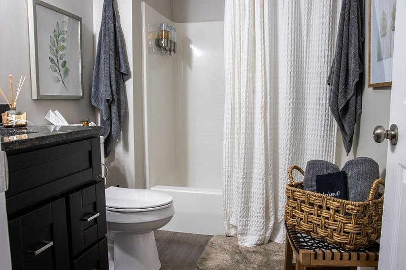 Spare bathroom